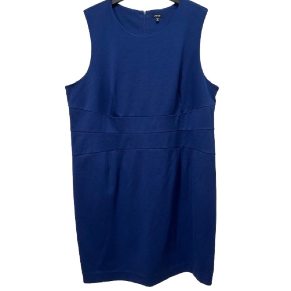 Apt 9 Blue Sleeveless Knee-Length Dress Size 3X